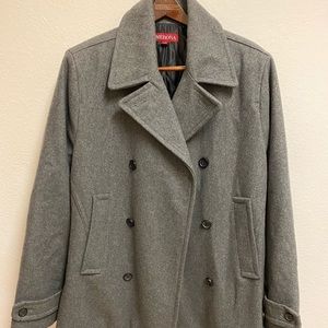 Merona Peacoat in Gray